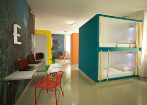 Модульная система капсульных кроватей, современные капсульные гостиничные кровати | Компактные штабелируемые спальные капсулы со встроенным хранилищем - Product Image 5