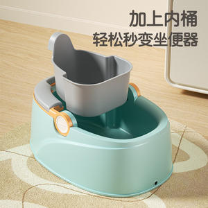 Bañera para bebé con asa para recién nacidos de 0 a 12 meses, herramienta de lavado de plástico para inodoro, diseño multifuncional de cuerpo recto grande - Product Image 4