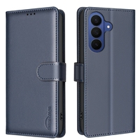 Étui portefeuille RFID en cuir pour Samsung Galaxy S26 Pro Edge S26 Ultra Plus A27 A37 A57 A17 A07 avec emplacements pour cartes et fonction support rabattable