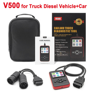 Lecteur de codes OBD2 V500, analyseur de moteur, outil de diagnostic automobile pour voitures et camions 12V - Product Image 3