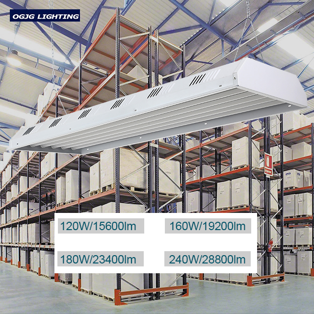 Складской линейный подвесной светодиодный светильник 100 Вт 200 Вт 300 Вт светодиодный подвесной светильник