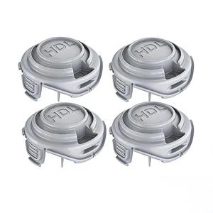 ฝาครอบหัวตัดหญ้าแบบหนาพิเศษ รุ่น RSBD-01 HDL สำหรับเครื่องตัดหญ้า DECKER STC5433 STC5433PC สีดำ แพ็ค 4 ชิ้น รหัส 90588530 - Product Image 1