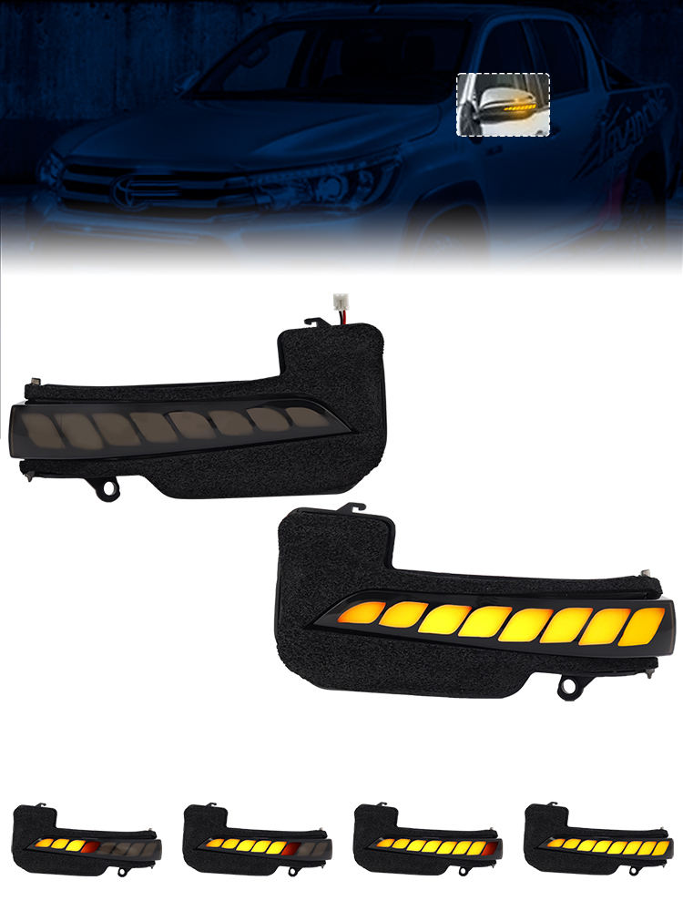 2PCS Diamante Ahumado Dinámico 01-0257