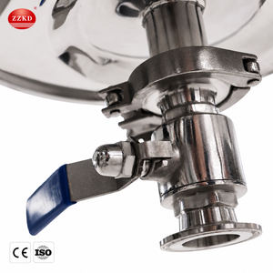 Factory Price 5L 50L 100L Liquid Chemical Stainless Steel 304/316 Mixing Tank Reactor with Agitator <b>Jacketed</b> Heating Mixer - Product Image 6