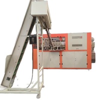 Machine de soufflage de bouteilles entièrement automatique 1-en-4 pour bouteilles d'eau minérale et cosmétiques Modèle 876 Garantie de 5 ans