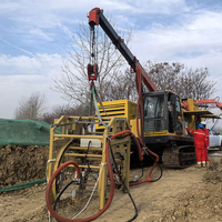 Estación de Trabajo Automática Suhigo para Eliminación de Óxido por Chorro de Arena, Transmisión Hidráulica Completa, Alta Eficiencia Operativa para Tuberías