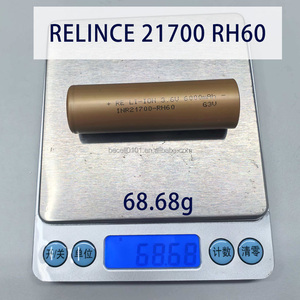 Литий-ионный цилиндрический аккумулятор Reliance RH60 21700, 6000 мАч, 3.6В, 20А для скутеров, инструментов и электровелосипедов - Product Image 3