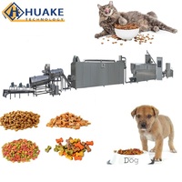 Ligne de production d'aliments pour chats, machine d'extrusion pour la fabrication de granulés d'aliments pour animaux de compagnie, chiens, prix
