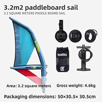Planche de SUP gonflable en PVC tout usage pour l'apprentissage et la course, avec aile universelle pour la planche à pagaie, idéale pour les micro-vagues