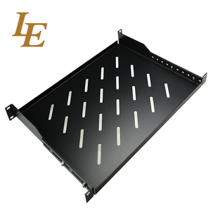 Étagère coulissante réglable en profondeur de 19 pouces, plateau pour clavier, étagère fixe, étagère cantilever, accessoires pour armoires réseau - Product Image 4
