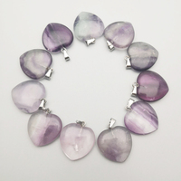 DIY Cristaux de Quartz, Fabrication Chinoise, Pendentif Cœur en Cristal, Lustre, Collier Croix, Lumières, Cadeaux Chrétiens Modernes