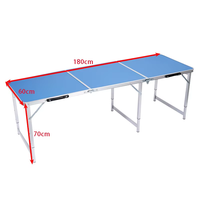 Ensemble de table et chaises pliantes contemporaines en alliage d'aluminium léger et personnalisable, avec base à trois pieds, idéal pour les pique-niques