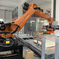 Palettisation industrielle de sélection et d'endroit de travail de main de robot de manipulateur de bras de 6 axes