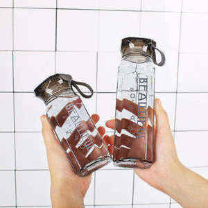 Botellas de Agua de Plástico Ecológicas Coloridas al por Mayor con Pajita, Bebederos Económicos para Deportes, Viajes y Campamento - Product Image 6