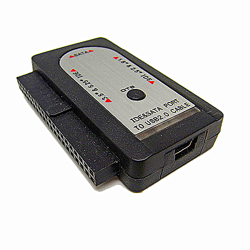 AOTECH USB2.0 Converter Hard Drive Adapter IDE/PATA SATA Plastic Case
