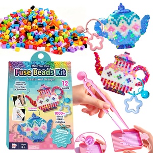 <span class=keywords><strong>2</strong></span> Paquetes de Cuentas Fusibles Láser Brillantes de <span class=keywords><strong>2</strong></span>.6mm, Kit de Arte DIY para Patrones de Píxeles Brillantes y Regalos Personalizados - Product Image 1
