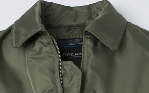 Cwu/ 45p แจ็กเก็ตไนลอนหนาสำหรับผู้ชายแจ็กเก็ตบอมเบอร์แจ็คเก็ตนักบินบุนวมสีดำสีเขียวสำหรับฤดูหนาวกันลม - Product Image 3