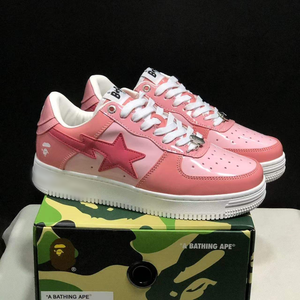 Chaussures de course décontractées en cuir véritable Bapees, respirantes, tendance, pour hommes, avec logo personnalisé, marque originale, vente chaude - Product Image 6