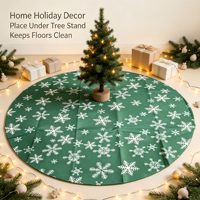 Tapis de Noël en gros d'usine, rouge et vert, décorations d'arbre de Noël, cadeaux de Noël, intérieur, imperméable, 100% polypropylène PVC