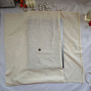 Custom Logo <b>Envelope</b> Slub Cotton Luggage Travel Bags for Cotton Dress Bag <b>Envelope</b> Cotton Dust Bags Eco-Friendly Travel Bags - Product Image 4