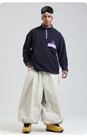 Nouvelle Arrivée Pantalon de Snowboard Ample et Large Style Streetwear Imperméable 20K Grande Taille