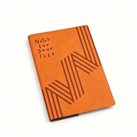 Carnet d'affaires A5 Premium à rayures, logo personnalisé, journal à rayures épaisses bicolores, cadeau d'entreprise, cuir changeant de couleur