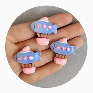 Kawaii Spielplatz Tiere Harz Cabochons für Schleim Charms