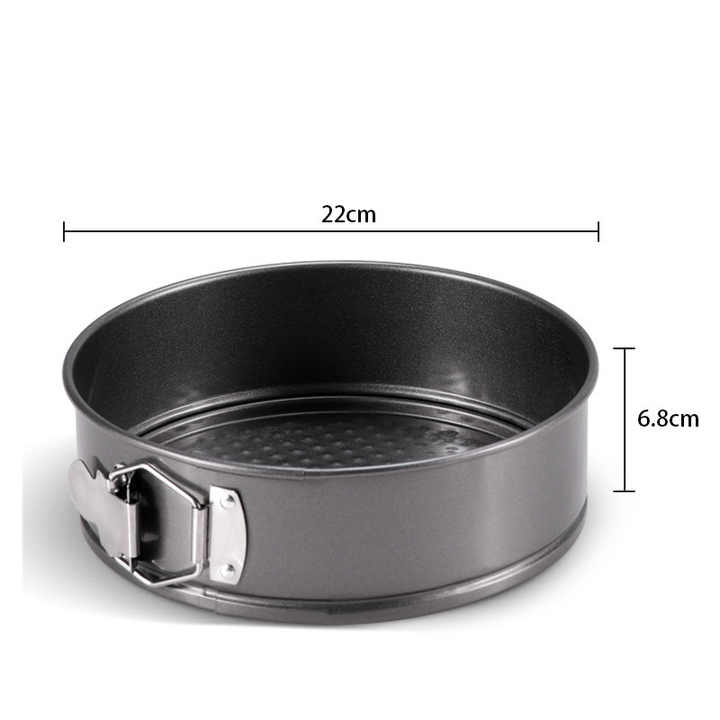 3pc Carbon Steel Round Cookie Fondant Cake Mold Baking Tool