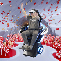 YHY Intérieur 9D VR Chaise Simulateur Machine De Jeu Vr Simulateur Fournisseur Poséidon Roller Coaster Équipement pour Parc D'attractions