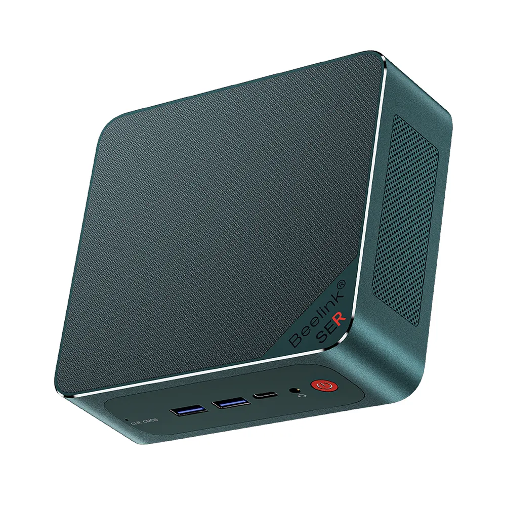 Beelink Ser6 Pro Mini Pc Amd Ryzen 7 6800H 8c/16T Tot 4.7Ghz Mini Gaming Computer 32Gb Ddr5 Ram 500Gb M.2 Nvme Ssd Wifi6/Bt5.2