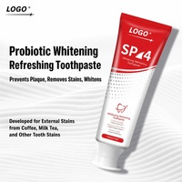 Dentifrice Blanchissant aux Probiotiques à Base de Plantes Marque Blanche pour Dents Sensibles Adultes Soin Bucco-Dentaire à Domicile Saveur Menthe Élimination des Taches Fraîcheur