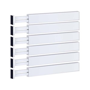 Holz-Schubladenorganizer Erweiterbare Bambus-Schubladenteiler Verstellbare Trennwände für Küchen-, Kommode-, Schlafzimmer- und Schreibtischschubladen - Product Image 3