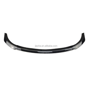 Kits de cuerpo de alerón de barbilla para parachoques delantero de coche ABS para Tesla modelo <span class=keywords><strong>Y</strong></span> 2020 + Accesorios de extensión de parachoques delantero para coche - Product Image 4