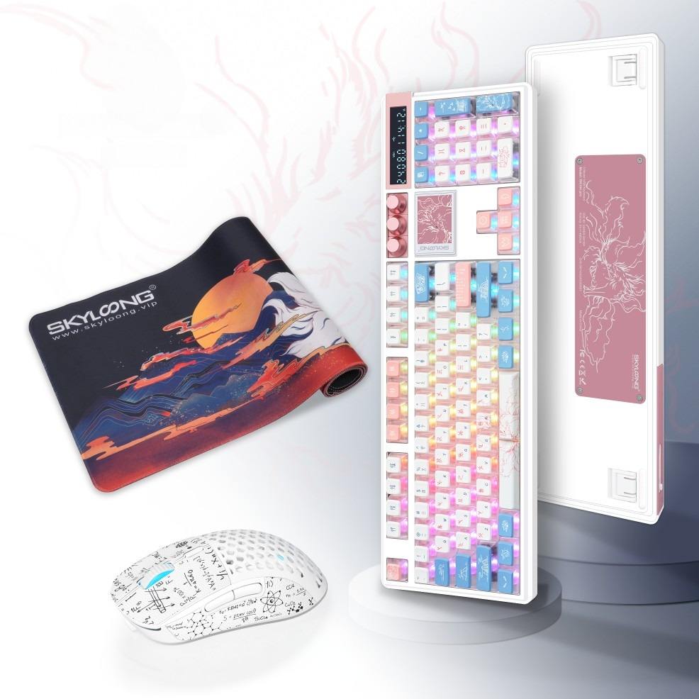 White Fox Set-Rose Pink Switch