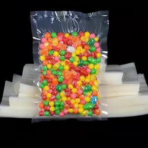 Hoge Kwaliteit Bevroren Compressie Gedroogde 16X24Cm Opslag Seal Groente Plastic Gratis Bpa Vacuüm Sealer Zakken Voor Voedselverpakking