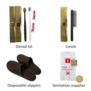 <span class=keywords><strong>Kit</strong></span> d'accessoires hôteliers haut <span class=keywords><strong>de</strong></span> gamme tout-en-un en gros, pantoufles jetables et articles <span class=keywords><strong>de</strong></span> toilette complets pour commandes hôtelières en gros - Product Image 3