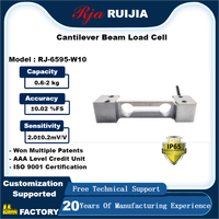 Capteur de force numérique personnalisé de haute précision RJ6595W10 petite gamme 20kg Micro balance électronique capteur de pesage et cellule de charge