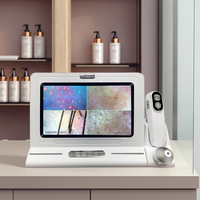 2025 baru Smart Hair Scalp Microscope Wifi kulit dan rambut Analyzer mesin pengujian untuk perawatan kulit US/It/ZA Plug tipe