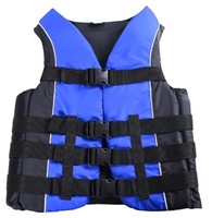 UnionTeam Leisure Marine Large Gilet de Sauvetage ISO12402-5 Certifié Bouton à Quatre Rangées Conception Nautisme Natation Surf Ski Aquatique