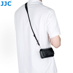 JJC Sacoche pour appareil photo en cuir de fibre noire compatible avec RICOH GR III pour CANON G7 <span class=keywords><strong>XM</strong></span> III pour appareils photo de la série <span class=keywords><strong>SONY</strong></span> RX100 - Product Image 5