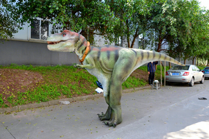 Modèle de dinosaure de simulation réaliste pour adulte Costume de dinosaure de marche électrique T-REX Modèle électronique animatronique Pixar <span class=keywords><strong>Dinoco</strong></span> - Product Image 6
