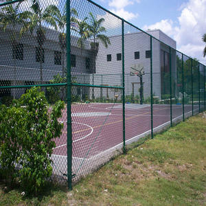 Clôture grillagée galvanisée et revêtue de PVC, calibre 6, 8 pieds, pour chantier de construction, poteaux durables anti-corrosion – Offre spéciale - Product Image 6