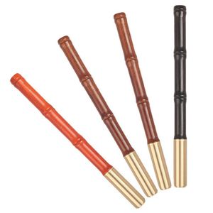 High Quality Luxury Heavy Gift Bamboo Shape <b>Pen</b> Ballpoint <b>Pen</b> Custom Promotion logo Bamboo Roller Ball <b>Pen</b> for Business Writing - Product Image 1