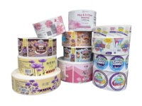 Etiqueta Autoadhesiva de Papel Impermeable, Resistente al Aceite y Ecológica de Alta Calidad, Impresión Personalizada CMYK/Offset