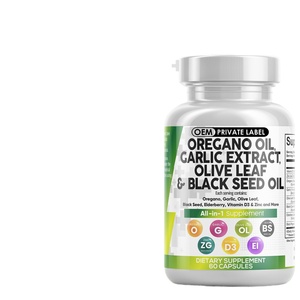 Cápsulas de Suplemento Herbal Todo en Uno Oem, Aceite de Orégano, Apoyo Vaginal, Inmunológico y Cardiovascular para Adultos, 1g/unidad, 2 Años de Duración - Product Image 2
