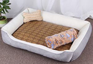 Neue heiß verkaufte Fabrik auf Lager Niedriger Preis und MOQ-Haustier zubehör Verschleiß festes, bequemes Katzen-und Hunde bett aus weichem Stoff - Product Image 3