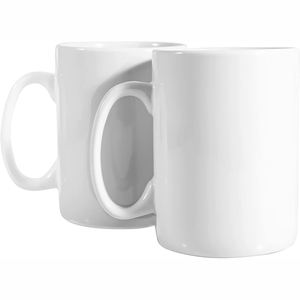 Cheaper Pure White 11oz Sublimation Blank Ceramic Coffee Mug for <b>Christmas</b> <b>Gift</b> - Product Image 2