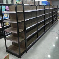 Nouveaux rayonnages métalliques légers pour supermarchés, présentoirs idéaux pour l'agencement des épiceries et des supermarchés, conception pour mini-marchés et boutiques.