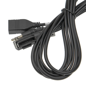Ventas al por mayor personalizado <span class=keywords><strong>AMI</strong></span> MDI a USB hembra estéreo 3,5mm macho AUX Audio adaptador Cable reemplazo para coche VW Audi 2014 A4 A6 Q5 Q7 - Product Image 4