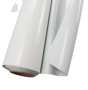 Rollo de vinilo adhesivo de corte impermeable de alto brillo Pegamento permanente extraíble - Product Image 1